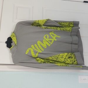 ZUMBA long sleeve hooded shirt Zumbawear